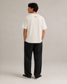 Abstract Classic Oversized Faded T-Shirt