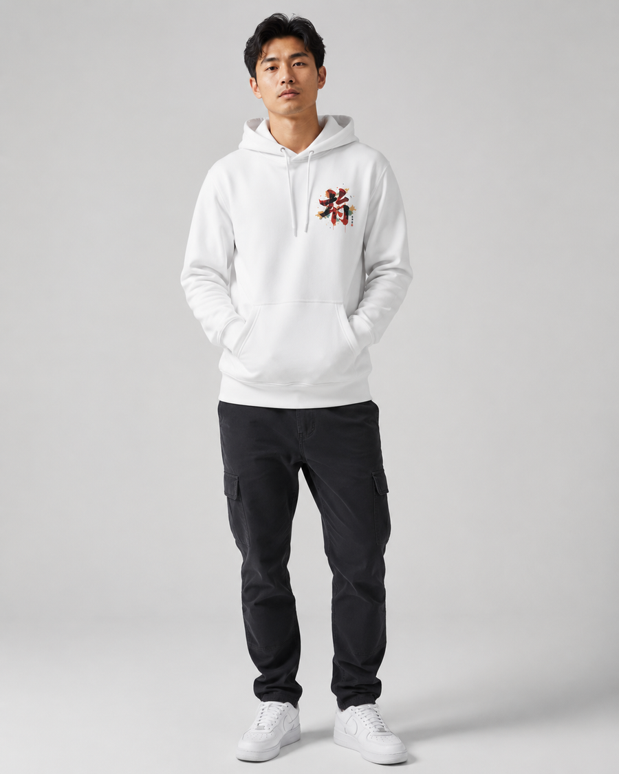 Felpa Unisex Premium Celovisual | Design Giapponese in Cotone Heritage