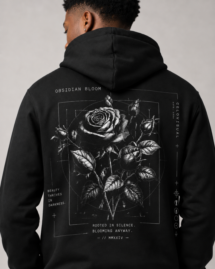 Obsidian Premium Graphic Hoodie