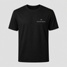 Black t-shirt with 'CELVISUAL' logo on a light gray background