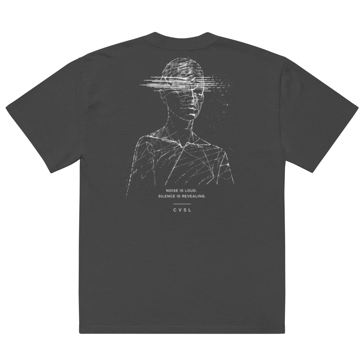 Silent Signal Premium Oversized Faded T-Shirt product image 8