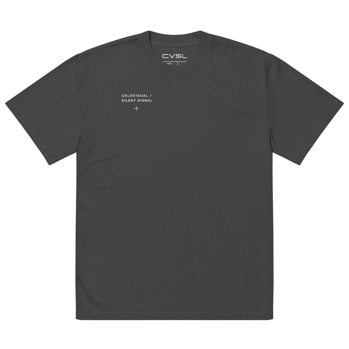 Silent Signal Premium Oversized Faded T-Shirt product image 7