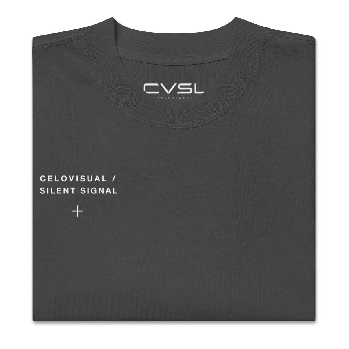 Silent Signal Premium Oversized Faded T-Shirt product image 9