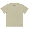 Beige t-shirt on a white background