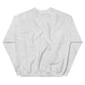 Gray sweatshirt on a white background