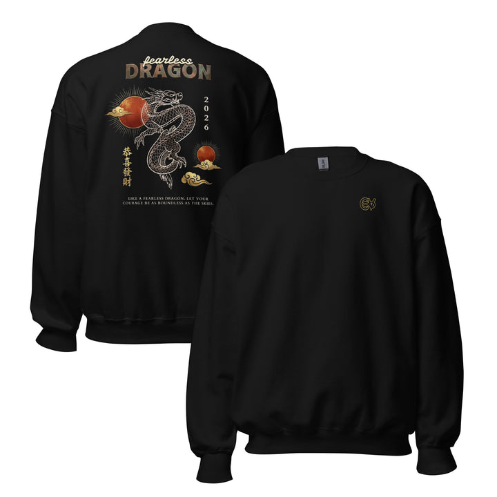 Unisex Sweatshirt | Fearless Dragon