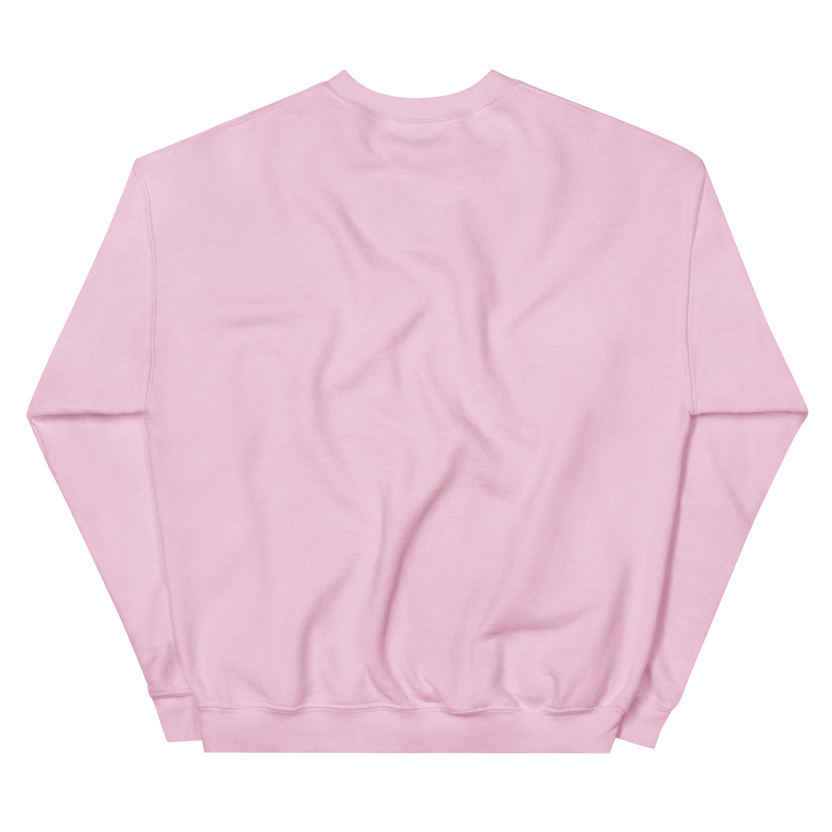 Pink sweatshirt on a white background