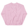 Pink sweatshirt on a white background