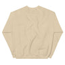 Beige sweatshirt on a white background